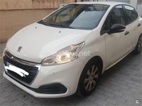 Usado Peugeot 208 Active 82 CV (60 kW) 2016 Blanco Utilitario