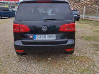 Usado VW Touran 105 CV (77 kW) 2010 Negro Monovolumen