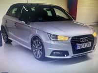 Usado Audi A1 S-Line 90 CV (66 kW) 2015 Gris Utilitario