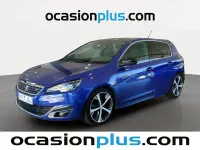 Usado Peugeot 308 GT-line 131 CV (96 kW) 2015 Azul Utilitario