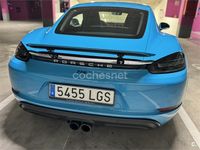 Usado Porsche 718 Boxster 300 CV (220 kW) 2019 Azul Descapotable