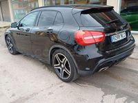 Usado Mercedes GLA200 AMG line 136 CV (100 kW) 2014 Negro SUV
