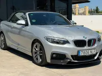 Usado BMW 218 150 CV (110 kW) 2017 Gris / plata Descapotable