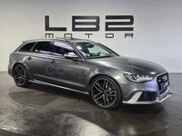 Usado Audi RS6 560 CV (411 kW) 2014 Gris / plata Familiar