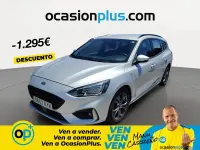 Usado Ford Focus ST-Line 125 CV (91 kW) 2019 Gris Familiar