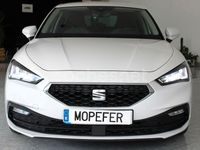 Usado Seat Leon Style 130 CV (95 kW) 2022 Blanco Berlina