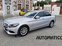 Usado Mercedes C180 116 CV (85 kW) 2017 Plateado Berlina