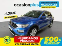 Usado VW T-Roc Advance 115 CV (84 kW) 2019 Azul SUV