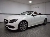 Usado Mercedes E350 298 CV (219 kW) 2018 Blanco Descapotable