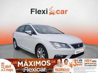 Usado Seat Leon ST Style 131 CV (96 kW) 2019 Blanco Familiar