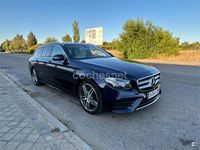 Usado Mercedes E220 194 CV (142 kW) 2017 Azul Familiar