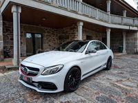 Usado Mercedes C63S AMG AMG 510 CV (375 kW) 2015 Blanco Berlina