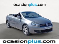 Usado VW Golf Cabriolet 105 CV (77 kW) 2013 Gris Descapotable
