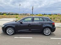 Usado Audi A3 Attraction 110 CV (80 kW) 2017 Negro Berlina