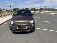 Usado Fiat 500 69 CV (50 kW) 2009 Marrón Descapotable