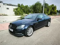 Usado Mercedes C180 156 CV (114 kW) 2012 Azul Coupe