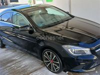 Usado Mercedes CLA200 136 CV (100 kW) 2015 Negro Berlina
