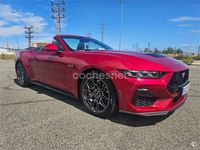 Usado Ford Mustang GT 450 CV (330 kW) 2025 Granate Descapotable