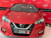 Usado Nissan Micra Acenta 92 CV (67 kW) 2022 Passion red Utilitario