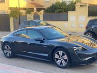 Usado Porsche Taycan 300 kW (408 CV) 2021 Gris Familiar