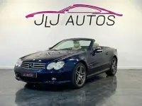 Usado Mercedes SL500 306 CV (225 kW) 2002 Azul Descapotable
