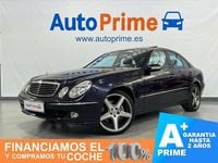 Usado Mercedes E500 Avantgarde 306 CV (225 kW) 2002 Azul Berlina