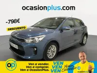 Usado Kia Rio 84 CV (61 kW) 2017 Azul Berlina