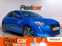 Usado Peugeot 208 Allure 101 CV (74 kW) 2019 Azul Utilitario