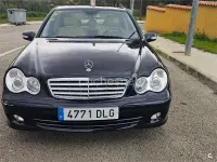 Usado Mercedes C180 Sport Edition 143 CV (105 kW) 2005 Azul Berlina