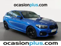 Usado BMW 118 150 CV (110 kW) 2018 Azul Utilitario