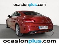 Usado Mercedes C220 AMG 170 CV (125 kW) 2016 Rojo Coupe