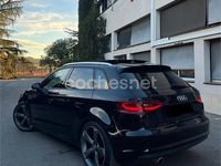 Usado Audi A3 S-Line 110 CV (80 kW) 2014 Negro Berlina