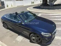 Usado Mercedes C220 194 CV (142 kW) 2019 Azul Descapotable