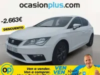 Usado Seat Leon Style 131 CV (96 kW) 2020 Blanco Utilitario