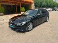 Usado BMW 318 150 CV (110 kW) 2017 Negro Familiar
