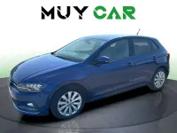 Usado VW Polo Sportline 95 CV (69 kW) 2018 Azul Utilitario