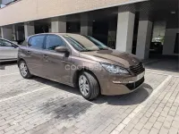 Usado Peugeot 308 Style 130 CV (95 kW) 2015 Marrón Berlina