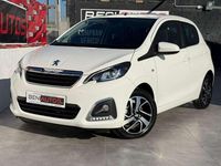 Usado Peugeot 108 Allure 69 CV (50 kW) 2018 Blanco Utilitario