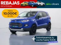 Usado Ford Ecosport Titanium 125 CV (91 kW) 2017 Azul SUV