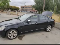 Usado Mercedes C180 Avantgarde 143 CV (105 kW) 2008 Negro Berlina
