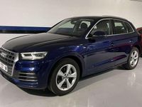 Usado Audi Q5 S-Line 163 CV (119 kW) 2020 Azul SUV