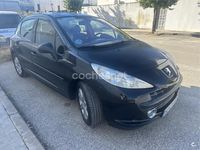 Usado Peugeot 207 Premium 120 CV (88 kW) 2007 Negro Berlina