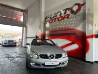 Usado Mercedes SLK200 163 CV (119 kW) 2004 Gris Descapotable