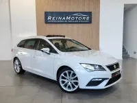 Usado Seat Leon FR 150 CV (110 kW) 2018 Blanco Familiar