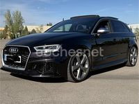 Usado Audi RS3 340 CV (250 kW) 2012 Negro Berlina
