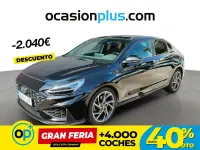Usado Hyundai i30 N Line 160 CV (117 kW) 2021 Negro Berlina