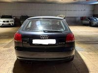 Usado Audi A3 Attraction 150 CV (110 kW) 2004 Negro Utilitario