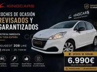 Usado Peugeot 208 68 CV (50 kW) 2018 Blanco Utilitario