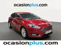 Brugt Ford Focus Titanium 125 HK (91 kW) 2015 Rød Hatchback