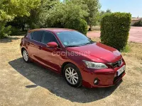 Usado Lexus CT200h 136 CV (100 kW) 2011 Rojo Berlina